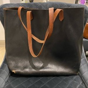 Madewell Transport Tote (True Black Brown)